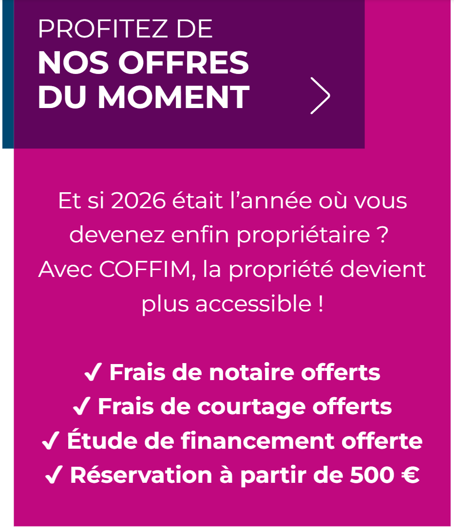 Profitez de nos offres du moment - Visitez notre appartement décoré